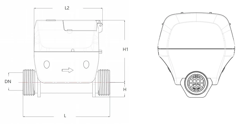 Residential Potable Water Meter Residential Potable Water Meter
